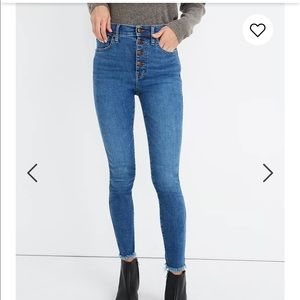 Madewell 10" High-Rise Skinny Jean Mackey Wash